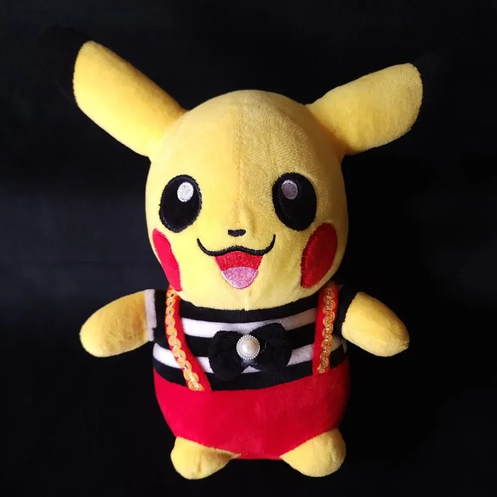 Rare French Pokemon Pikachu Plush Stuffed Animal Toy 9